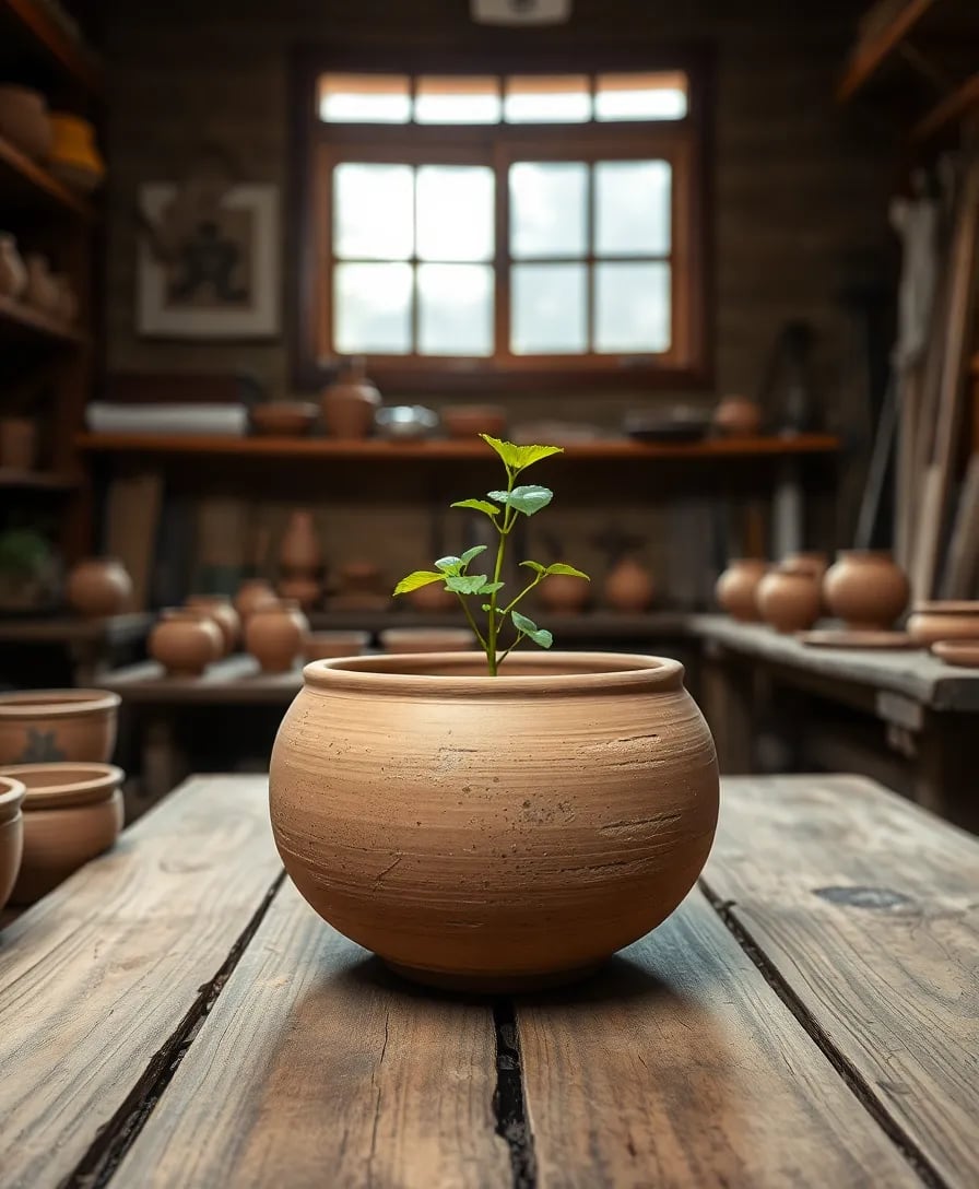 도자기 화분 만들기 체험을 통한 창의력 향상