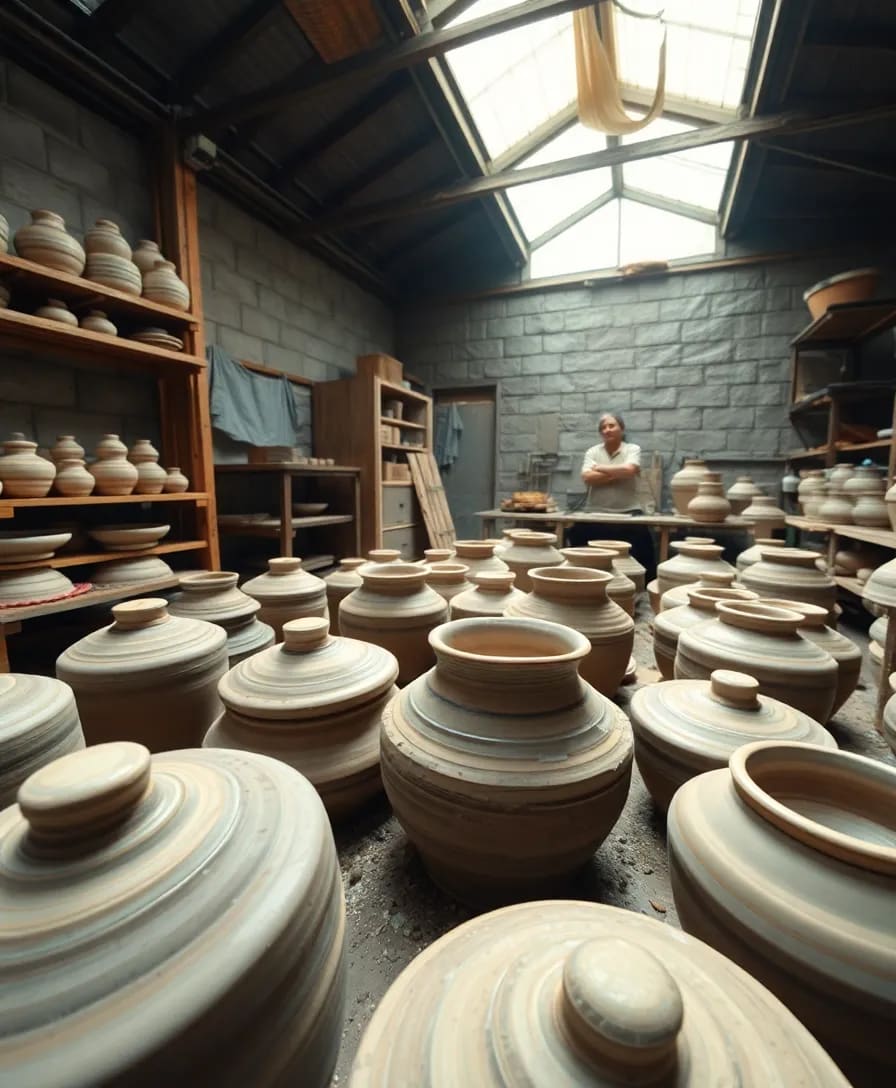 아이마을에서 배우는 지속가능한 교육 「토기 화분 도자기 만들기」