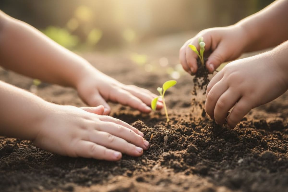 아이마을에서 배우는 지속 가능한 농업 체험