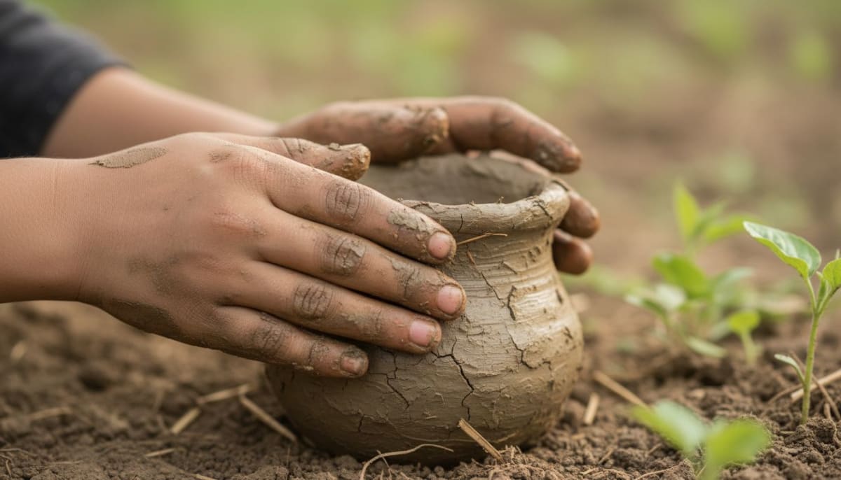 도자기 만들며 배우는 지속 가능한 농업 환경 교육
