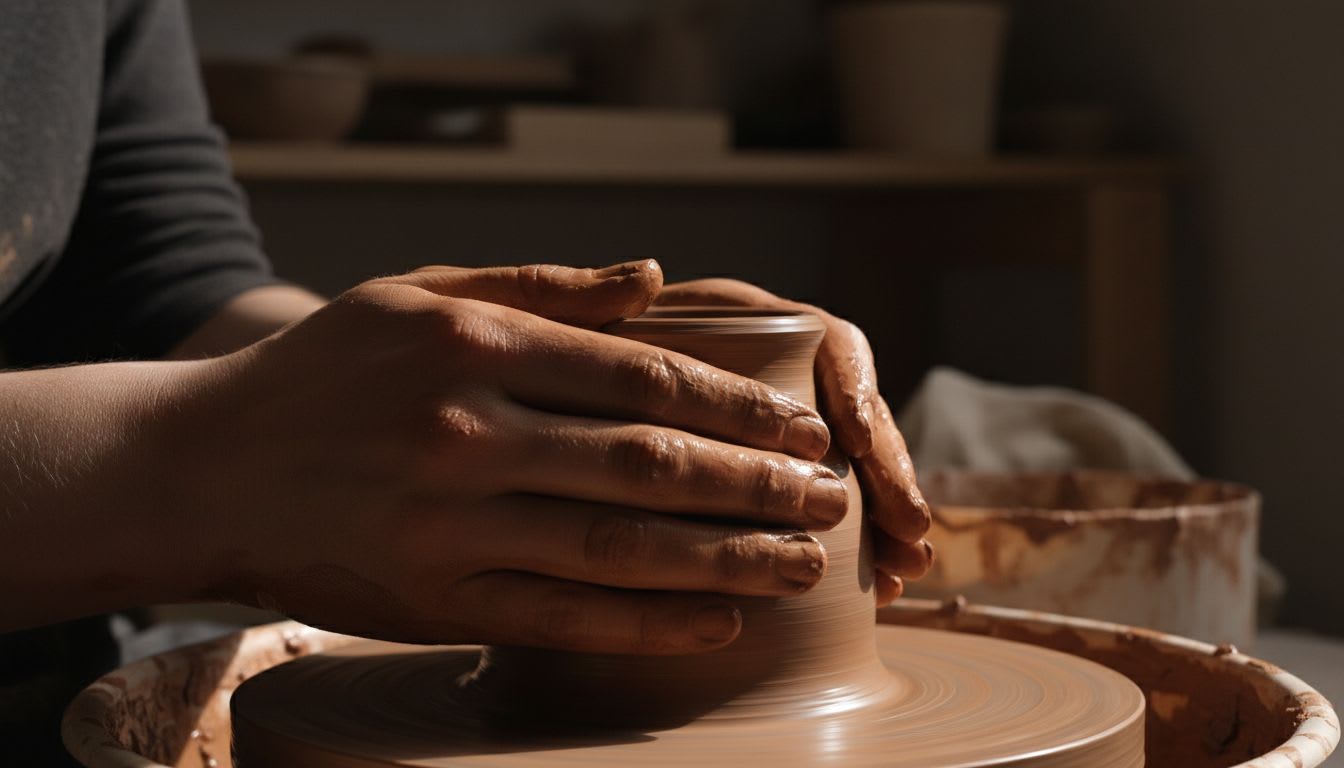 아이마을 도자기 체험 흙으로 빚는 치유 슬로우 라이프와 생태 감수성