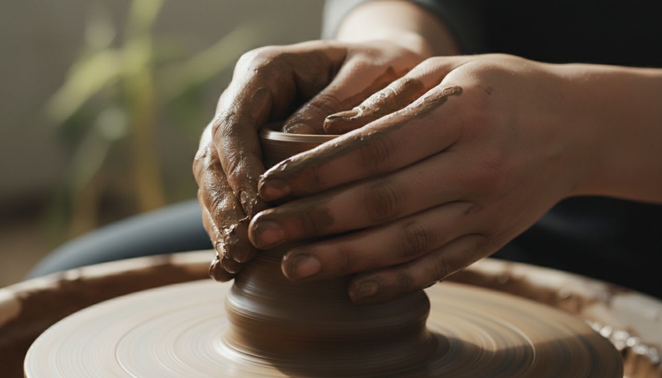 아이마을 도자기 체험 흙으로 느끼는 자연순환 철학과 지속가능한 삶