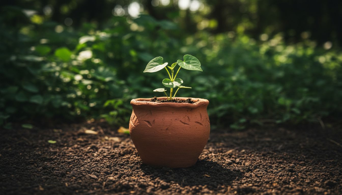 아이마을 흙 화분 만들기 아이 정서 안정과 지속가능한 삶의 가치